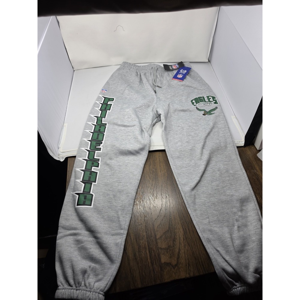 Philadelphia Eagles Gray Jogger Pants Ultra Game Sz Medium
